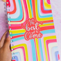 Doodle Blue and Red Self Design Planner Stationery-image-48