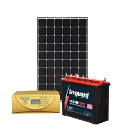 UTL Gamma 1 KVA+Livguard 200Ah+Luminous 445W-21