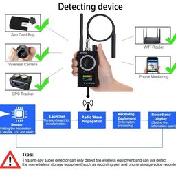 DIVINE K18 Anti Spy Detector for RF Signal Scanner Device, Hidden Camera, Bug, GPS Tracker, Camera Finder (DSC-6) image 4