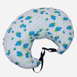 AEREX Breast Feeding Pillow | Maternity Feeding Pillow | Nursing Pillow for Mother and New Born Baby | Adjustable Feeding Pillow | Breastfeeding Infant Set of Support for Baby and Mom (Blue)-image-68