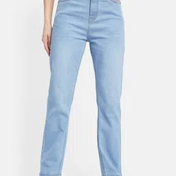 METTLE Women Light Fade Stretchable Jeans-image-14