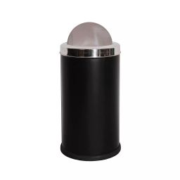 MOFNA Black Stainless Steel Swing Lid Dustbin 10x24 Inch, MSSB504-image-19