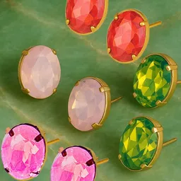 Anouk Women Pink Earrings-picture-12