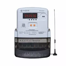 Elmeasure Three Phase Prepaid Meter with Accuracy Class 1, 10-60 A Direct Current, LoRa, PE5120P14600-41