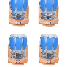 SOMIL Blue Glass Cylinder Printed Wall Lamps-image-66