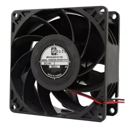 ORION FANS DC AXIAL FAN, BALL, 100CFM, 0.4A, 24V, OD9238-24HBIP69K-45
