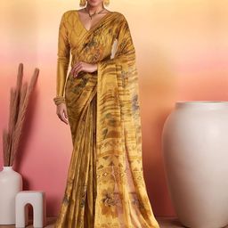 TIRA Beads and Stones Poly Chiffon Saree-picture-5