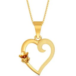 Joyalukkas Gold 22k Floral Love inspired Casual Pendants for Women-image-78