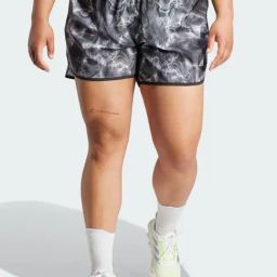 adidas Black & White Printed Running Shorts-picture-17