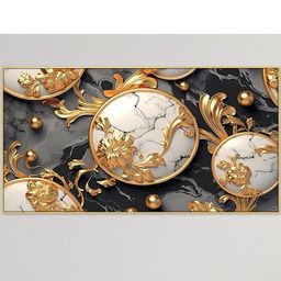 DEKORSTATION Multicoloured 1 Piece Canvas Wall Paintings-picture-49