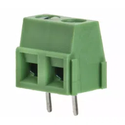 RS PRO 2 Pin PCB Terminal Block 5.08 mm Pitch Screw Termination, 1468345-19