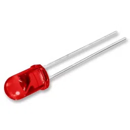 Vishay LED, 5MM, RED, TLUR5400 (Pack of 5)-5