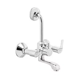 CERA Vivana Quarter Turn Wall Mount Wall Mixer with Bend Pipe for Overhead Shower, F2014401-34