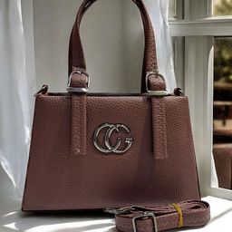 SKORPIO PU Shopper Handheld Bag with Applique-20