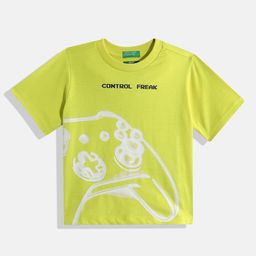 United Colors of Benetton Boys Boxy Fit T-shirt-image-60