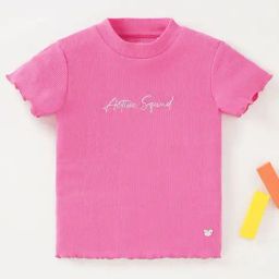 Ed-a-Mamma Kids Pink Embroidered Top-picture-4