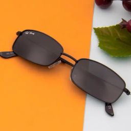 Ted Smith Black Rectangular UV Protection Unisex Sunglasses-picture-31