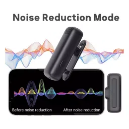 LEKATO Wireless Microphone System Uni-directional Battery Powered 70 dB with Charging Case, J-12 image 4