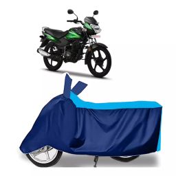 Auto Pearl Two Wheeler Cover for TVS Sport 63 60V - Cyan, Blue-image-7