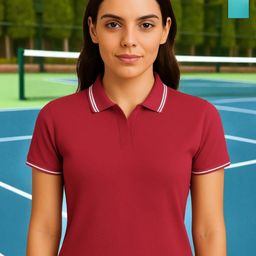 Seiyon Tex Pack Of 2 Polo Collar Cotton T-shirts-image-96