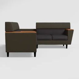 Godrej Interio Vertex Dark Grey Fabric 5 Seater Sofa-image-82