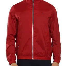 Tommy Hilfiger Regatta Red Regular Fit Jacket-image-76