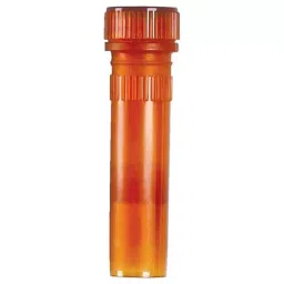 Abdos Printed Non Assembled 2 ml Non-Sterile Self Standing Screw Cap Tube, P30236A1 (Pack of 1000)-13