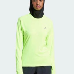 adidas Green Full Sleeves Running T-Shirt-picture-39