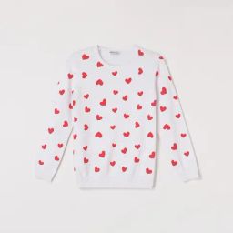 Fame Forever by Lifestyle Kids Off-White & Red Cotton Printed Full Sleeves Sweater-image-77