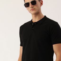 ARISE Men Polo Collar Pure Cotton T-shirt-image-87