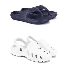 PENNEN Men Pack Of 2 Clogs Flip Flops-picture-31
