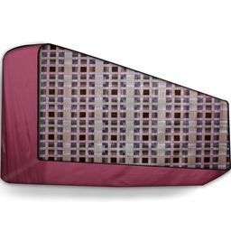 The Furnishing Tree Magenta Printed Air Conditioner Cover-image-89
