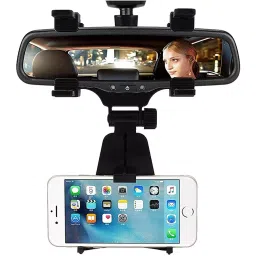 AMR Car Mobile Holder Double Clamp for Car Windshield Plastic, AMR 412-41
