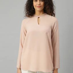 Anai Beige Embroidered Top-image-64