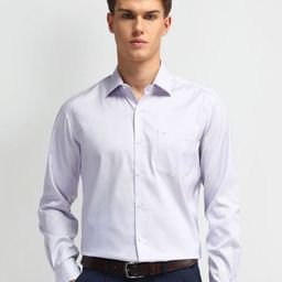 Arrow Liberty Classic Checked Spread Collar Pure Cotton Formal Shirt-picture-10