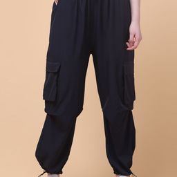Charitra Women Relaxed Joggers Trousers-image-52