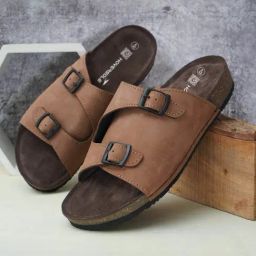 Hoversoul Men's Zeno Tan Slide Sandals-picture-41