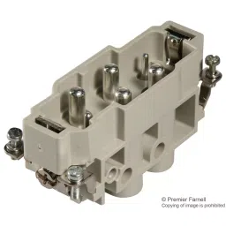 Harting Heavy Duty Connector Inserts / Modules PLUG, HANK, 4/2, 0938 006 2601-3