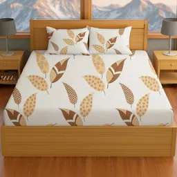 IVAZA White Queen Bedsheets-image-30