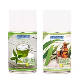 Airance 250 ml Each Green Tea & Eucalyptus Spray Air Freshener Automatic Spray (Pack of 2)-45