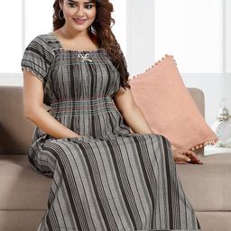 Inner Beats Women Multi Nightdress-image-72
