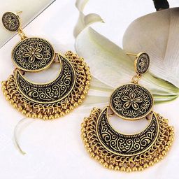 YouBella Gold-Plated Contemporary Chandbalis-image-80