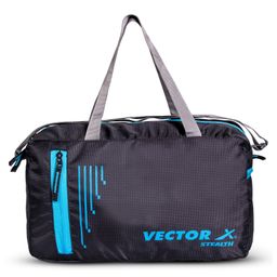 Vector X Polyester Stealth Kit Bag (Black-Blue)-image-97