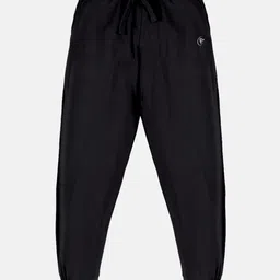 Kiddopanti Unisex Solid Track Pant - Black-picture-13
