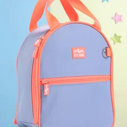 Smiggle Arc Shaped Lunchbox Bag With 5.7 L Capacity - Light Blue-picture-38