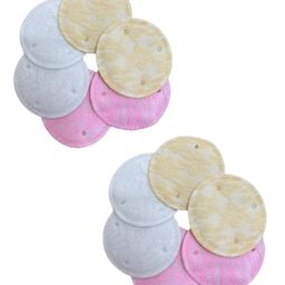 TUMMY Organic Cotton Breast Pad Pack of 12 - Multicolor-picture-10