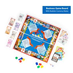 Ratnas Little Business & Chess 2 In 1 Board Game - Multicolor image 2