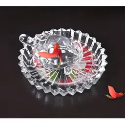 SSS SCULPTURE White Crystal Turtle Figurine Birds and Animals Showpiece-image-37
