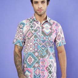 COTLAND FASHION Men Premium Opaque Printed Casual Shirt-image-88