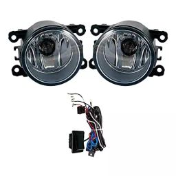 Auto Pearl Fog Lamp Lights With Wiring kit & Switch Compatible For Maruti Suzuki XL 6-13
